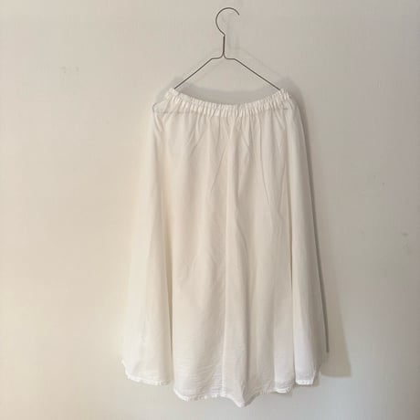 homspun  80/1 無地ラップフレアスカート