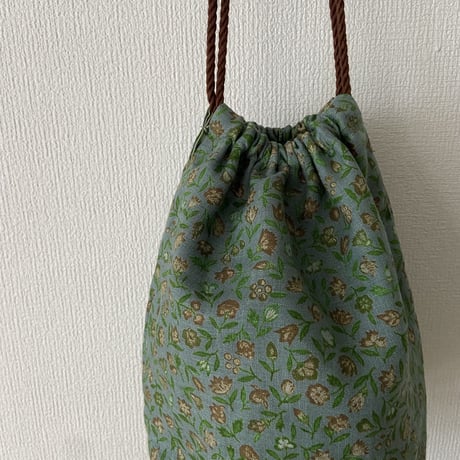 オールドマンズテーラー　COTTAGE FLOWER STRING BAG