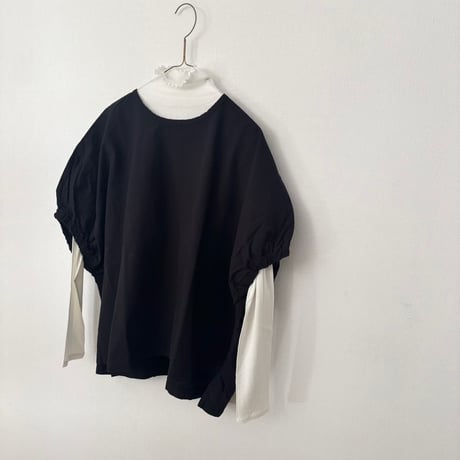 yuni 60/-強撚ストレッチフライス ハイネックプルオーバー