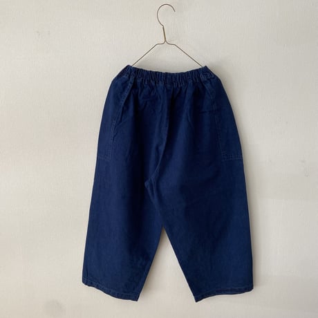 homspun 10オンスデニムギャザーパンツ ・ブルーブリーチ
