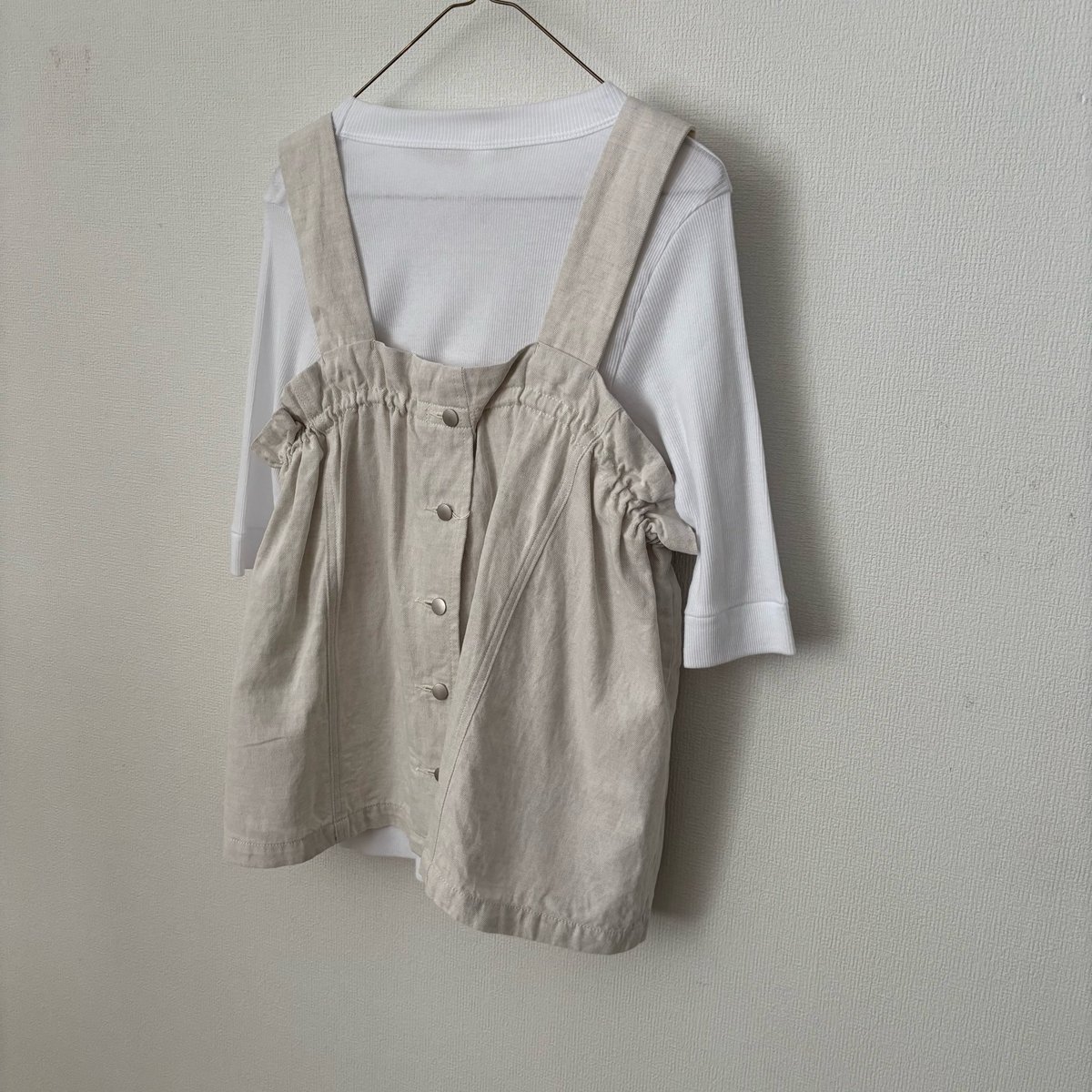 yuni コットンリネンデニムビスチェ fit=scale-down,w=1200