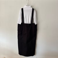 OUVERT ハイカウントライトウエポン サスペンダースカート