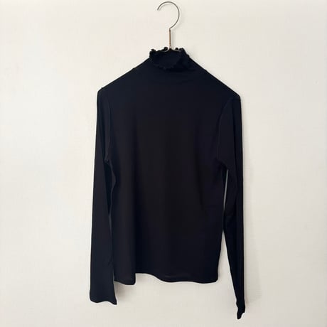 yuni 60/-強撚ストレッチフライス ハイネックプルオーバー