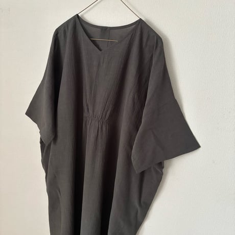 somewearclothing  Tワンピース 先染めボイルローン