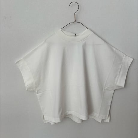 TISSU  クラッシック天竺 モックネックドルマンTシャツ