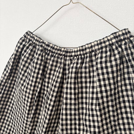 オールドマンズテーラー  GINGHAM CHECK HALF GOM PANTS