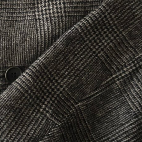 TISSU リニュールビーバーグレンチェック ステンカラーコート・サイズ3