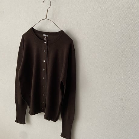 homspun 梳毛カーディガン