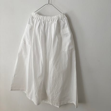OUVERT オーガニック リップダイハード  マチポケットギャザースカート