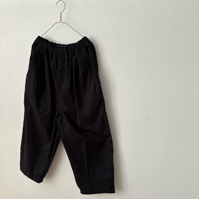パンツ yuni Cotton Linen denim cocoon pants M yuni Cotton Linen denim cocoon pants M