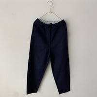 TISSU  サフィランリネンデニム イージーテーパードパンツ