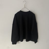 pot and tea スクエア長袖Tシャツ
