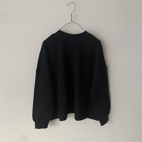 pot and tea スクエア長袖Tシャツ