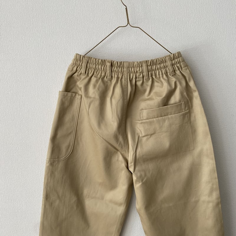 atelier naruse コットンチノウエストゴムバルーンパンツ | itonowa Li