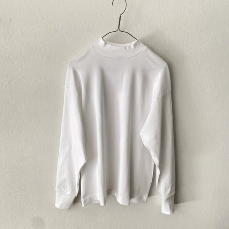 atelier naruse  コットンフライス モックネックカットソー