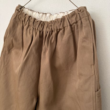 koton コットンウールツイル バックワードパンツ
