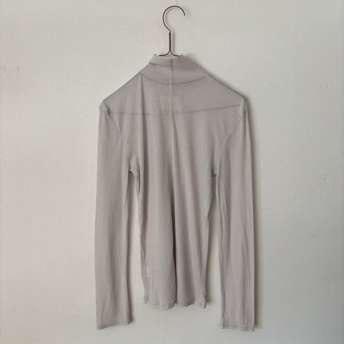 あ*き様 ハイツイストプライスプルオーバー AUBETT】針抜きフライスオーバーサイズL/S，針抜きフライス