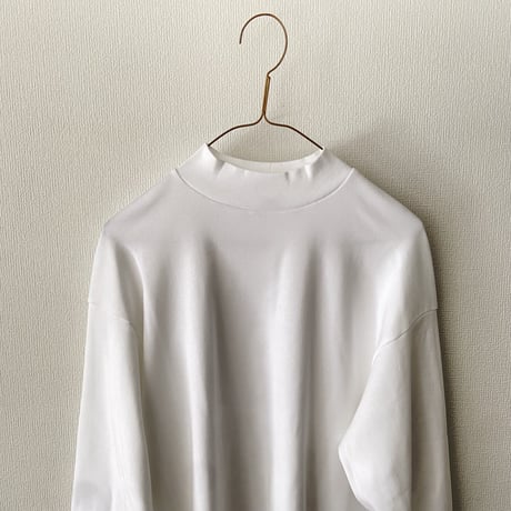 atelier naruse  コットンフライス モックネックカットソー