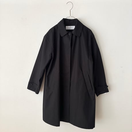 Hands of creation オーガニックコットン×RE 漁網ナイロンツイル撥水 ステンカラーコート