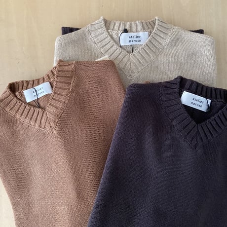 atelier naruse cotton dolman knit