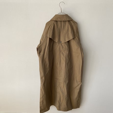 TISSU HIGH DENSITY EFFORTLESS TRENCH・キャメル