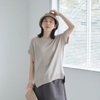 atelier naruse cotton dolman knit