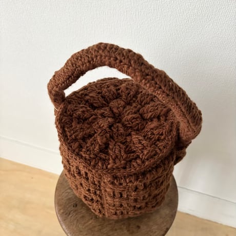 オールドマンズテーラー WILD BERRY FIELD HAND KNIT BASCKET・数量限定