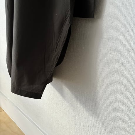 TISSU  カッタウェイカフスワークシャツ・チャコール
