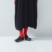 atelier naruse　リネンストライプレースミドルソックス
