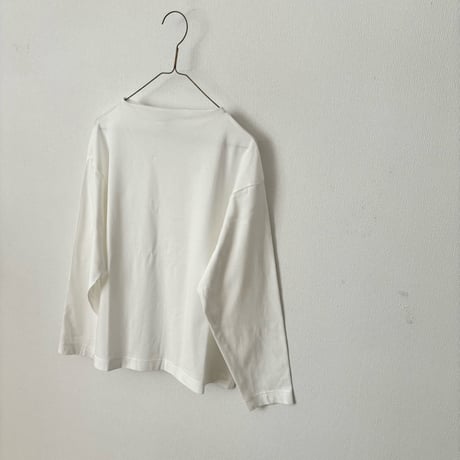 atelier naruse cotton high neck cut&sew(long sleeve)