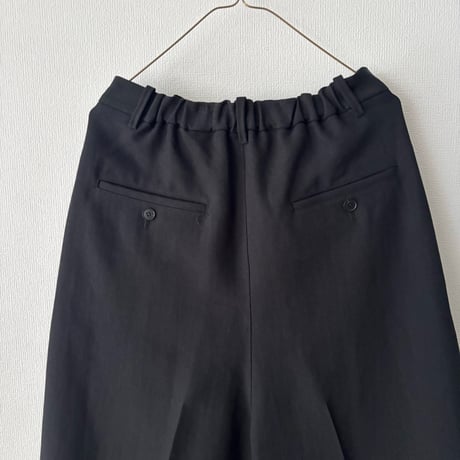 yuni リネンポリエステル WIDE PANTS