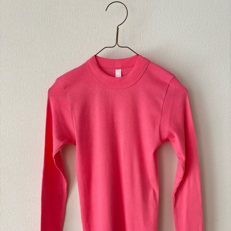 homspun 丸胴テレコ クルーネックプルオーバー