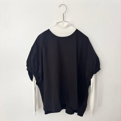 yuni 60/-強撚ストレッチフライス ハイネックプルオーバー