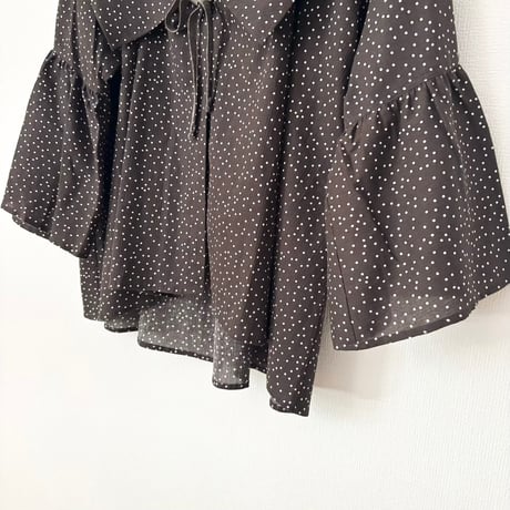 somewearclothing　変形セーラーカラーブラウス