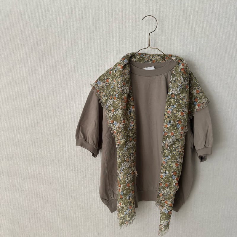 オールドマンズテーラーWILD BERRY FIELD LAWN GAUZE SHAWL・Se