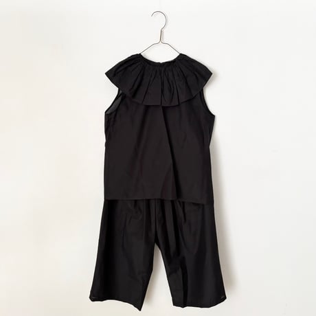 オールドマンズテーラー   SILK COTTON PIERROT COLLAR NO SLEEVE