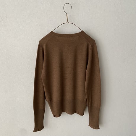 homspun 梳毛カーディガン