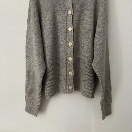 Hands of creation  LINEN WOOL 7G 2wayカーディガン