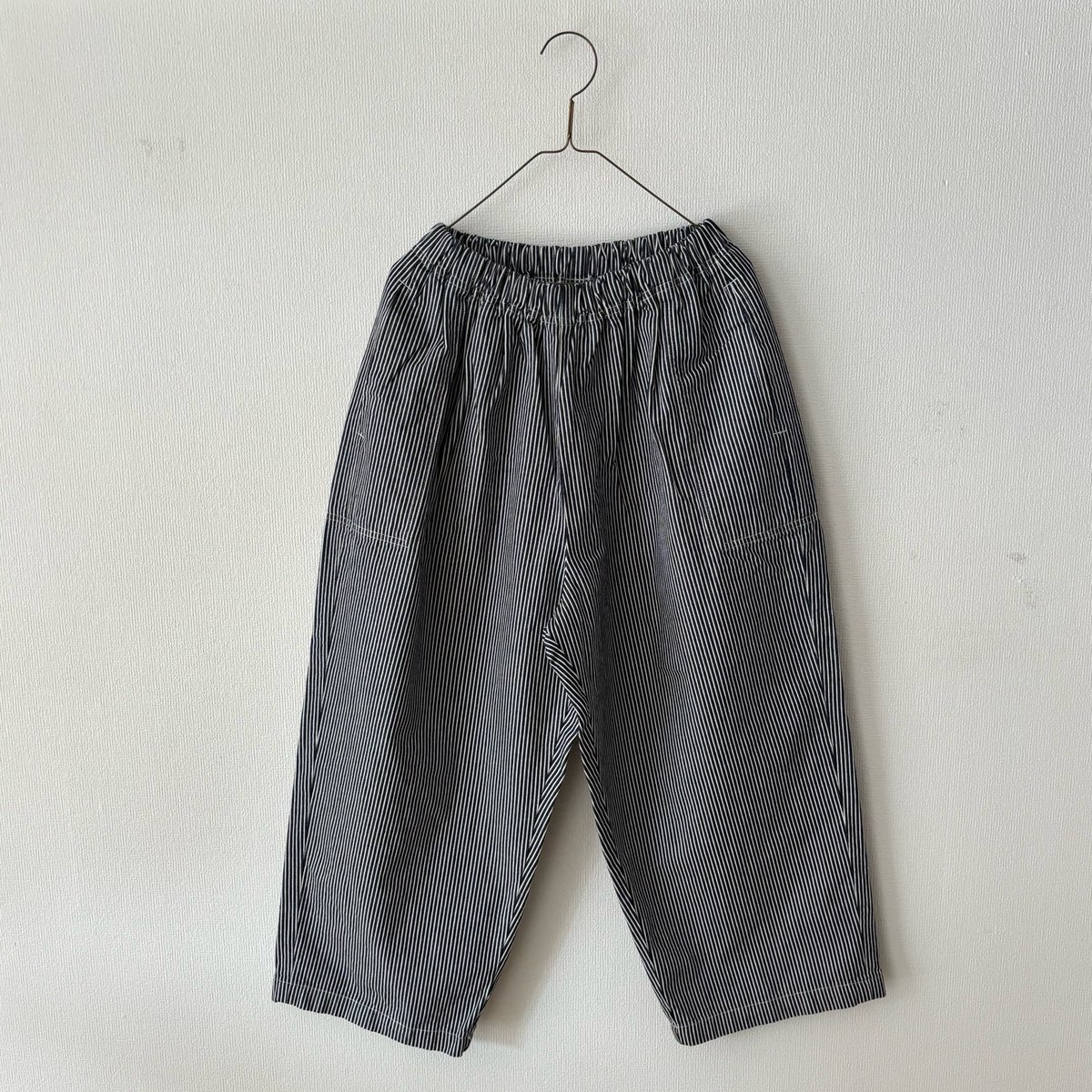 homspun 10オンスデニムギャザーパンツ ・ヒッコリー | itonowa