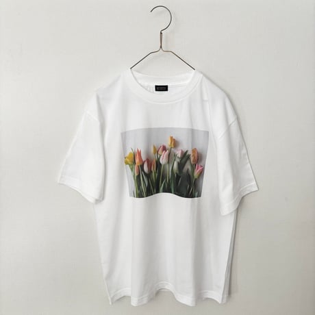 pot and tea  デジタルプリントTシャツ・チューリップ
