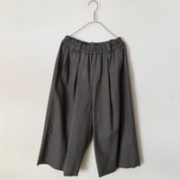 atelier naruse FORMAL ガウチョパンツ・グレイ