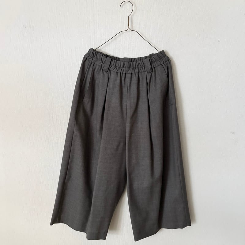 atelier naruse FORMAL ガウチョパンツ・グレイ | itonowa Lif