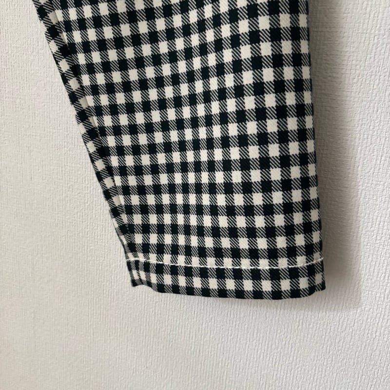 homspun ウールギンガム ギャザーパンツ | itonowa Life ONLINE S