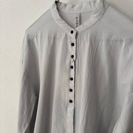 OUVERT  ローン スタンドカラーシャツ