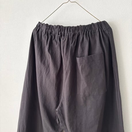 NATURAL LAUNDRY ライト度詰天竺 コクーンパンツ