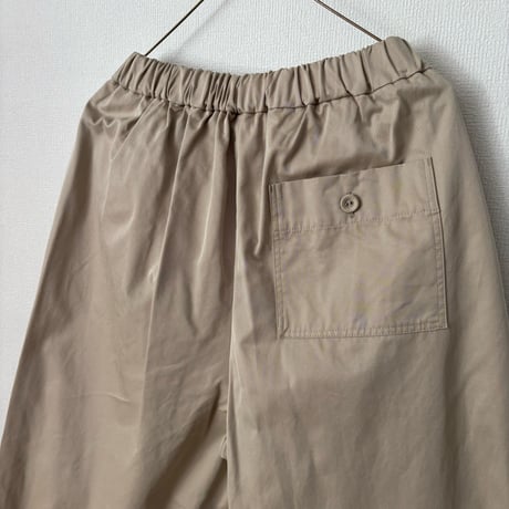 raha   gabardine tuck easy pants