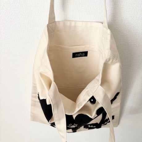 raha cotton twill flower bag