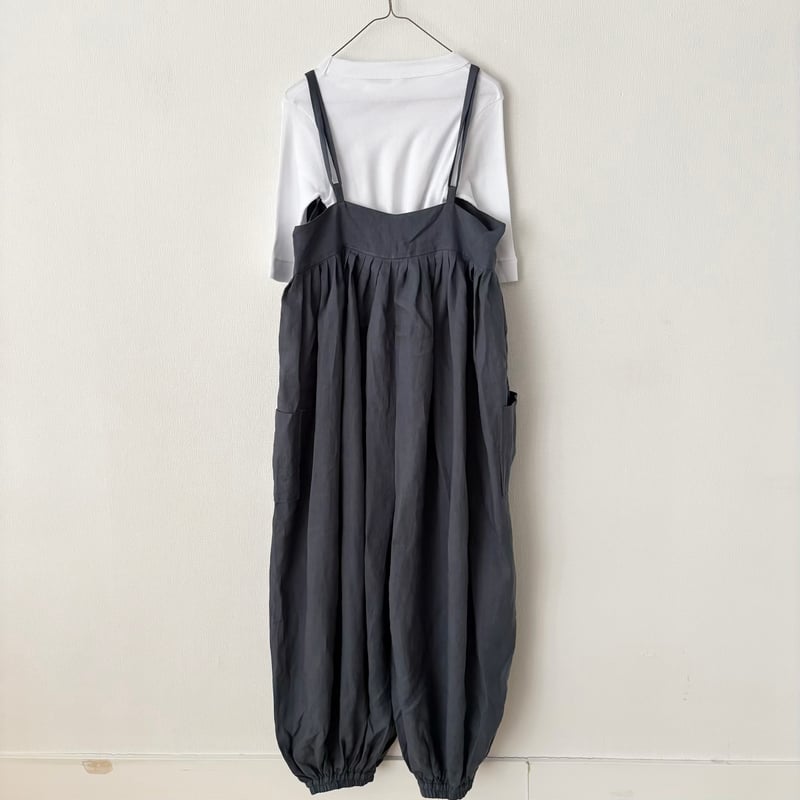 なびちゃん 極美品*FRAMeWORK コットンリネン サロペット koton ソフトリネン サロペット | itonowa Life ONLINE STORE