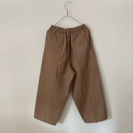 koton コットンウールツイル バックワードパンツ