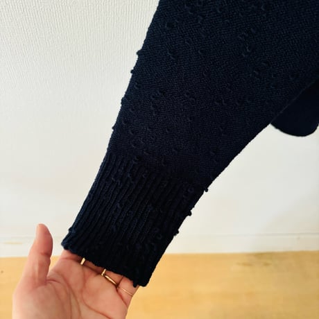 homspun  ウールノットヤーン プルオーバー